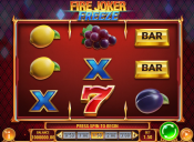 'Fire Joker Freeze' by 'Play'n GO'. Click the image to enlarge.