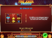 'Fire Joker Freeze' by 'Play'n GO'. Click the image to enlarge.