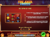 'Fire Joker Freeze' by 'Play'n GO'. Click the image to enlarge.