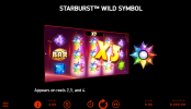 'Starburst XXXtreme' by 'Net Entertainment'. Click the image to enlarge.