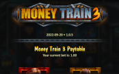 'Money Train 3' by 'Relax Gaming'. Click the image to enlarge.