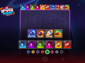 'Space Stacks' by 'Push Gaming'. Click the image to enlarge.