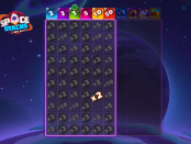 'Space Stacks' by 'Push Gaming'. Click the image to enlarge.