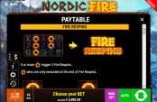 'Nordic Fire' by 'Gamomat'. Click the image to enlarge.