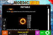 'Nordic Fire' by 'Gamomat'. Click the image to enlarge.