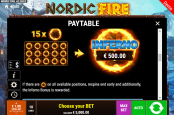 'Nordic Fire' by 'Gamomat'. Click the image to enlarge.