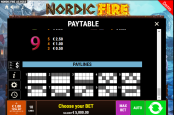 'Nordic Fire' by 'Gamomat'. Click the image to enlarge.