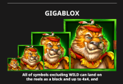 'Beasty Blox Gigablox' by 'Yggdrasil Gaming'. Click the image to enlarge.