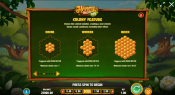 'Honey Rush 100' by 'Play'n GO'. Click the image to enlarge.
