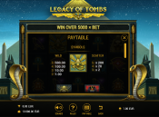 'Legacy of Tombs' by 'BF Games'. Click the image to enlarge.