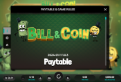 'Bill and Coin' by 'Relax Gaming'. Click the image to enlarge.
