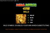 'Mega Moolah 4Tune Reels' by 'Games Global'. Click the image to enlarge.