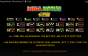 'Mega Moolah 4Tune Reels' by 'Games Global'. Click the image to enlarge.