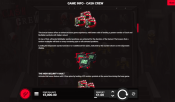 'Cash Crew' by 'Hacksaw Gaming'. Click the image to enlarge.