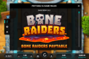 'Bone Raiders' by 'Relax Gaming'. Click the image to enlarge.