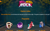 'Mio and Neko Rock' by 'Mancala Gaming'. Click the image to enlarge.
