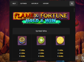 'Flame and Fortune Hold and Win' by 'Octoplay'. Click the image to enlarge.