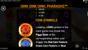 'Oink Oink Oink: Pharaohs' by 'Playtech'. Click the image to enlarge.