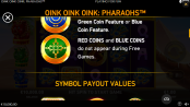 'Oink Oink Oink: Pharaohs' by 'Playtech'. Click the image to enlarge.