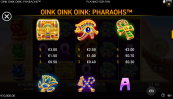 'Oink Oink Oink: Pharaohs' by 'Playtech'. Click the image to enlarge.