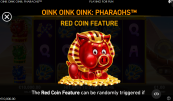 'Oink Oink Oink: Pharaohs' by 'Playtech'. Click the image to enlarge.