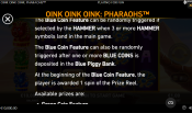 'Oink Oink Oink: Pharaohs' by 'Playtech'. Click the image to enlarge.