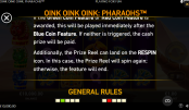 'Oink Oink Oink: Pharaohs' by 'Playtech'. Click the image to enlarge.