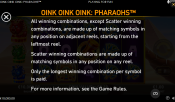 'Oink Oink Oink: Pharaohs' by 'Playtech'. Click the image to enlarge.