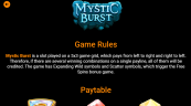 'Mystic Burst' by 'Mancala Gaming'. Click the image to enlarge.