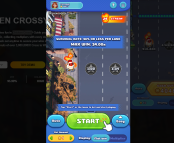 'Chicken Crossy' by 'KingMidas'. Click the image to enlarge.