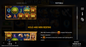'Shields of Gold Valkyrie Hold and Win' by 'Booming Games'. Click the image to enlarge.