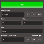 'Original Plinko Game' by 'YOriginal Games'. Click the image to enlarge.