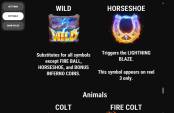 'Colt Lightning Inferno' by 'Play'n GO'. Click the image to enlarge.